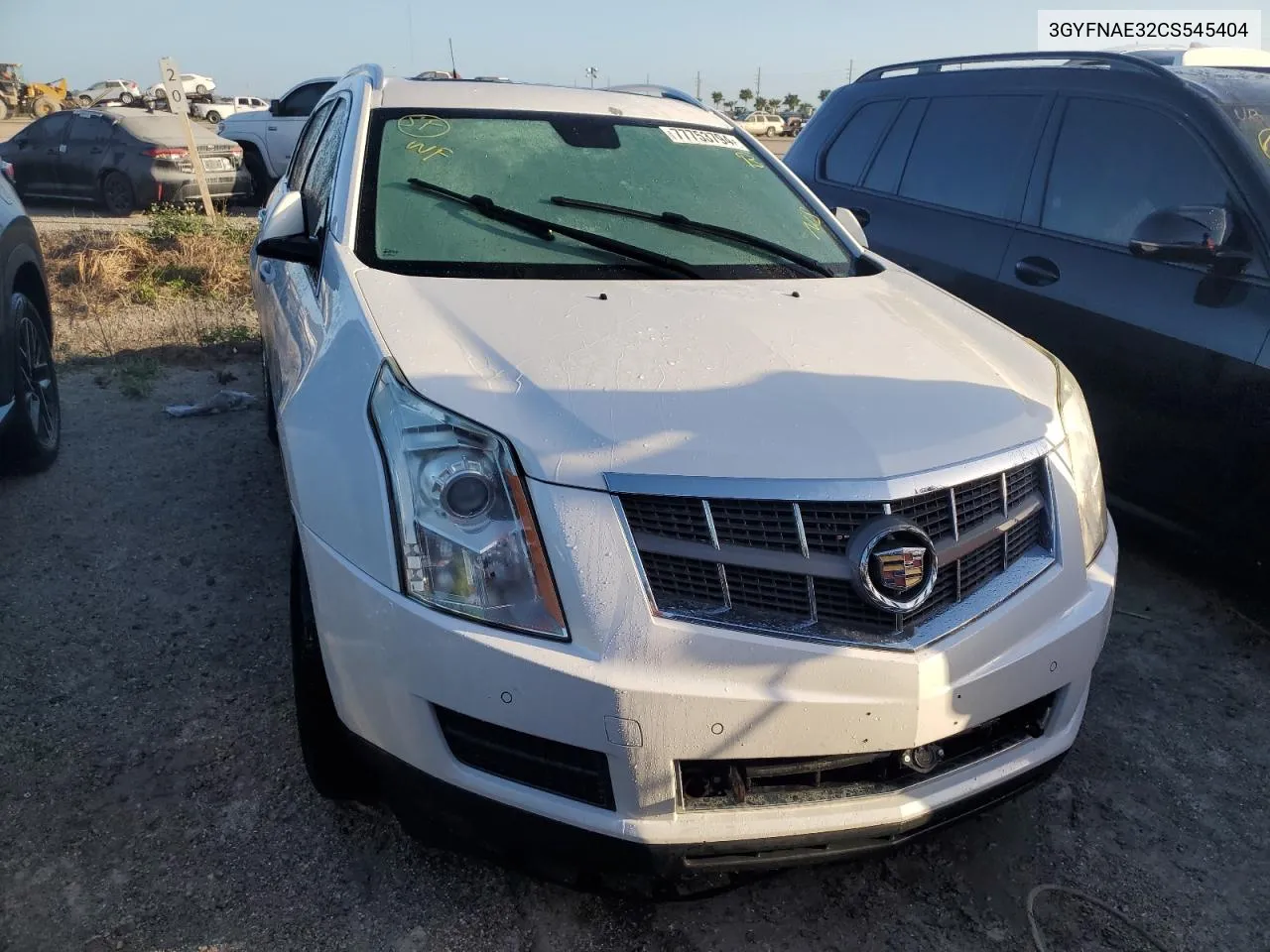 2012 Cadillac Srx Luxury Collection VIN: 3GYFNAE32CS545404 Lot: 77753794