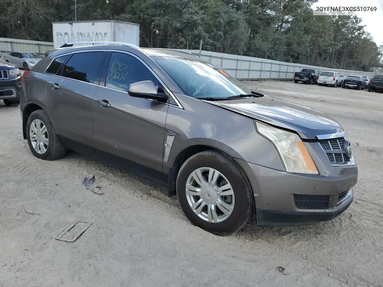 2012 Cadillac Srx Luxury Collection VIN: 3GYFNAE3XCS510769 Lot: 78208764