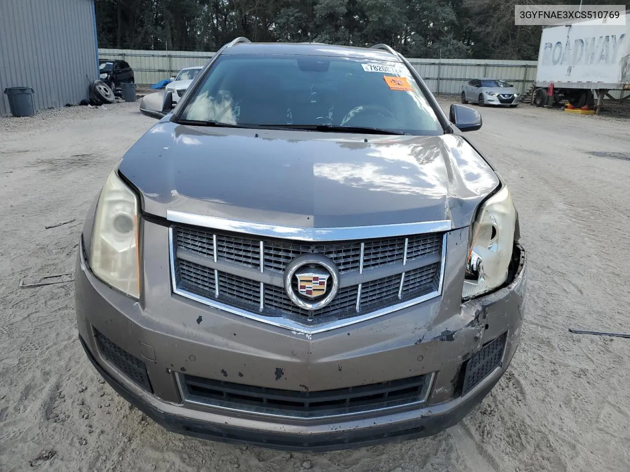 2012 Cadillac Srx Luxury Collection VIN: 3GYFNAE3XCS510769 Lot: 78208764