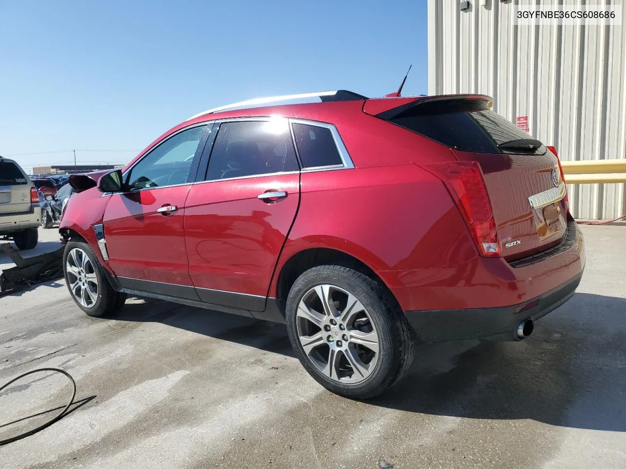 2012 Cadillac Srx Performance Collection VIN: 3GYFNBE36CS608686 Lot: 78618434