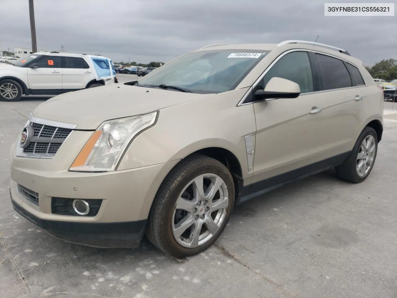 2012 Cadillac Srx Performance Collection VIN: 3GYFNBE31CS556321 Lot: 78666574