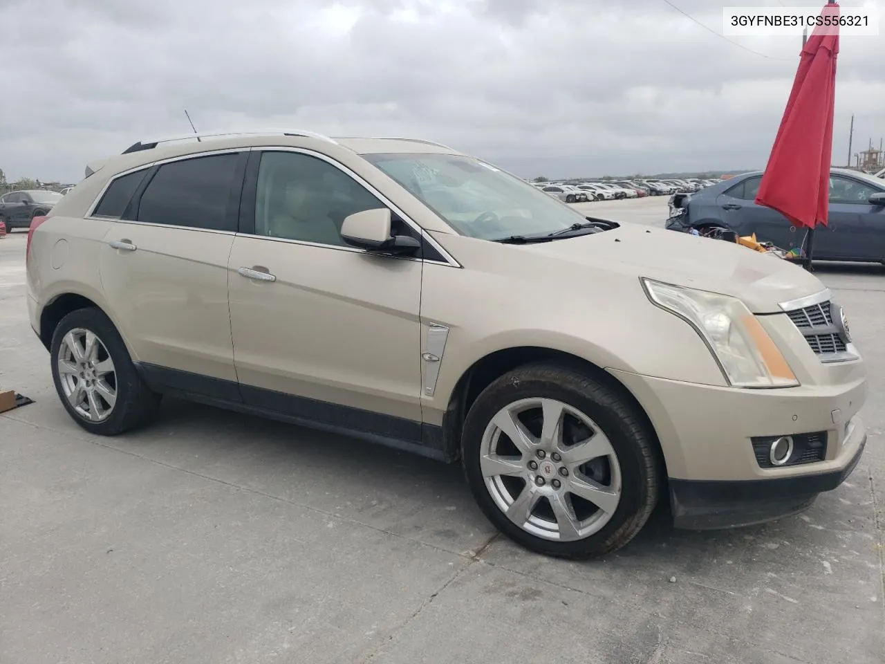 2012 Cadillac Srx Performance Collection VIN: 3GYFNBE31CS556321 Lot: 78666574