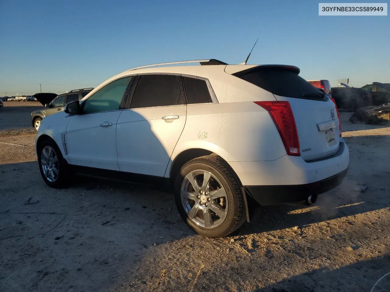 2012 Cadillac Srx Performance Collection VIN: 3GYFNBE33CS589949 Lot: 78695474