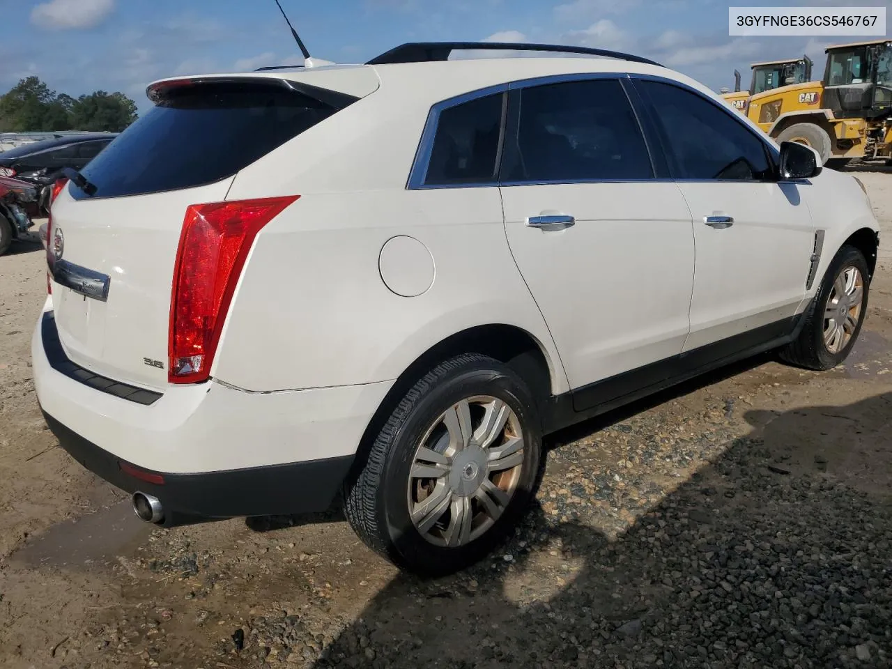 2012 Cadillac Srx VIN: 3GYFNGE36CS546767 Lot: 78792964