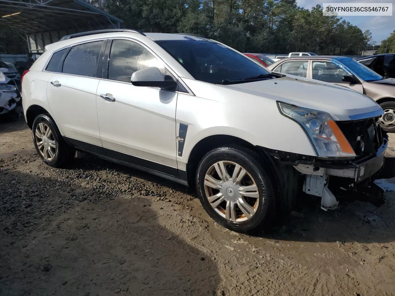 2012 Cadillac Srx VIN: 3GYFNGE36CS546767 Lot: 78792964