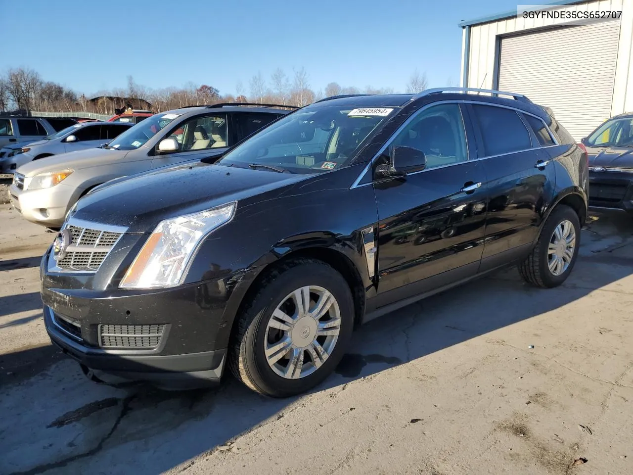 2012 Cadillac Srx Luxury Collection VIN: 3GYFNDE35CS652707 Lot: 79645954