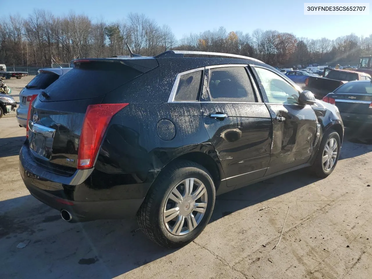 2012 Cadillac Srx Luxury Collection VIN: 3GYFNDE35CS652707 Lot: 79645954