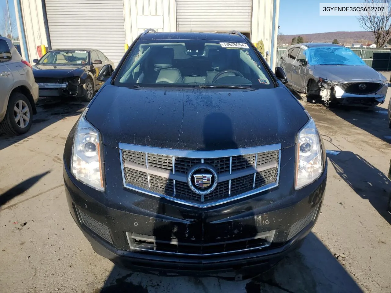 2012 Cadillac Srx Luxury Collection VIN: 3GYFNDE35CS652707 Lot: 79645954