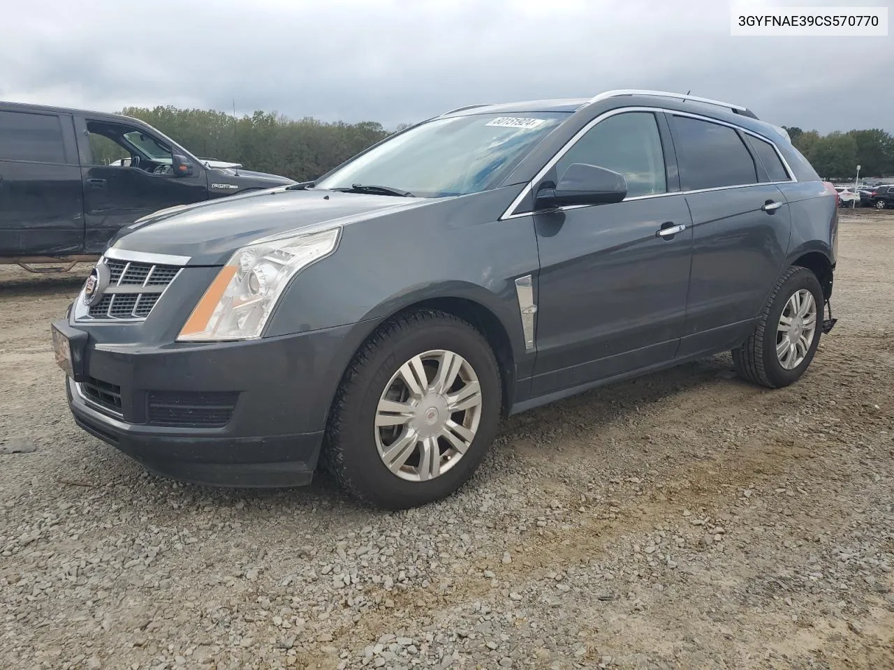 2012 Cadillac Srx Luxury Collection VIN: 3GYFNAE39CS570770 Lot: 80151924