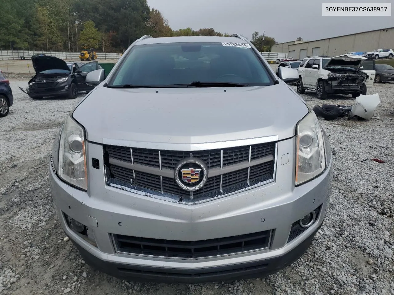 2012 Cadillac Srx Performance Collection VIN: 3GYFNBE37CS638957 Lot: 80168584