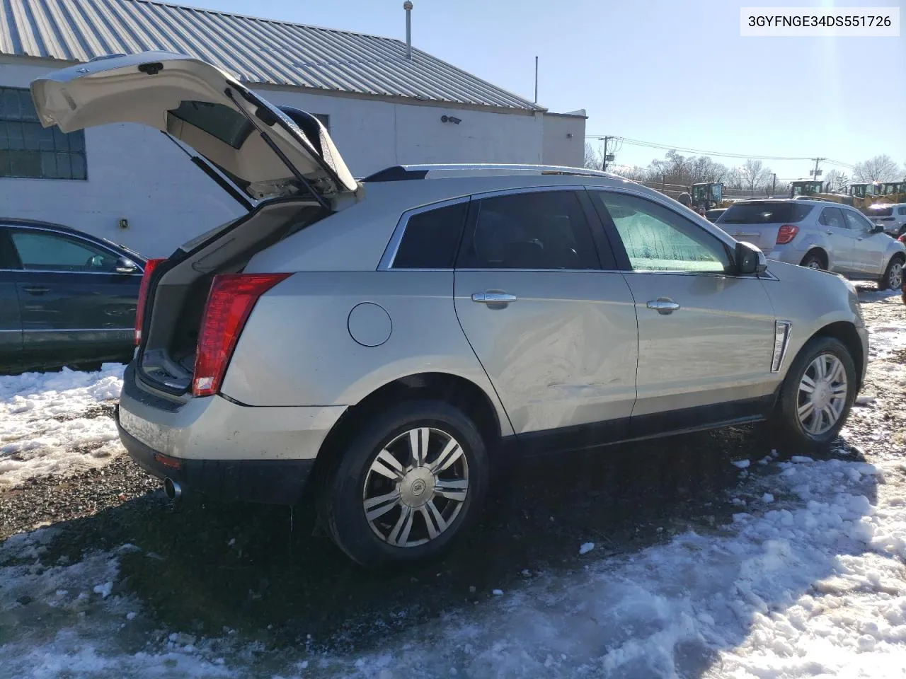 2013 Cadillac Srx Luxury Collection VIN: 3GYFNGE34DS551726 Lot: 41591924