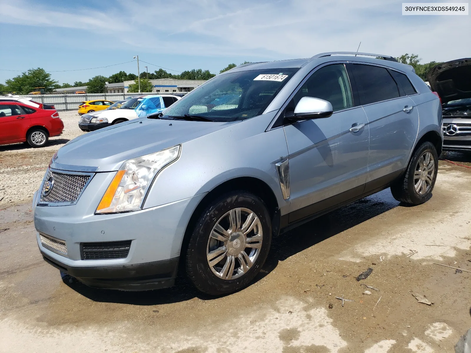 2013 Cadillac Srx Luxury Collection VIN: 3GYFNCE3XDS549245 Lot: 61501674