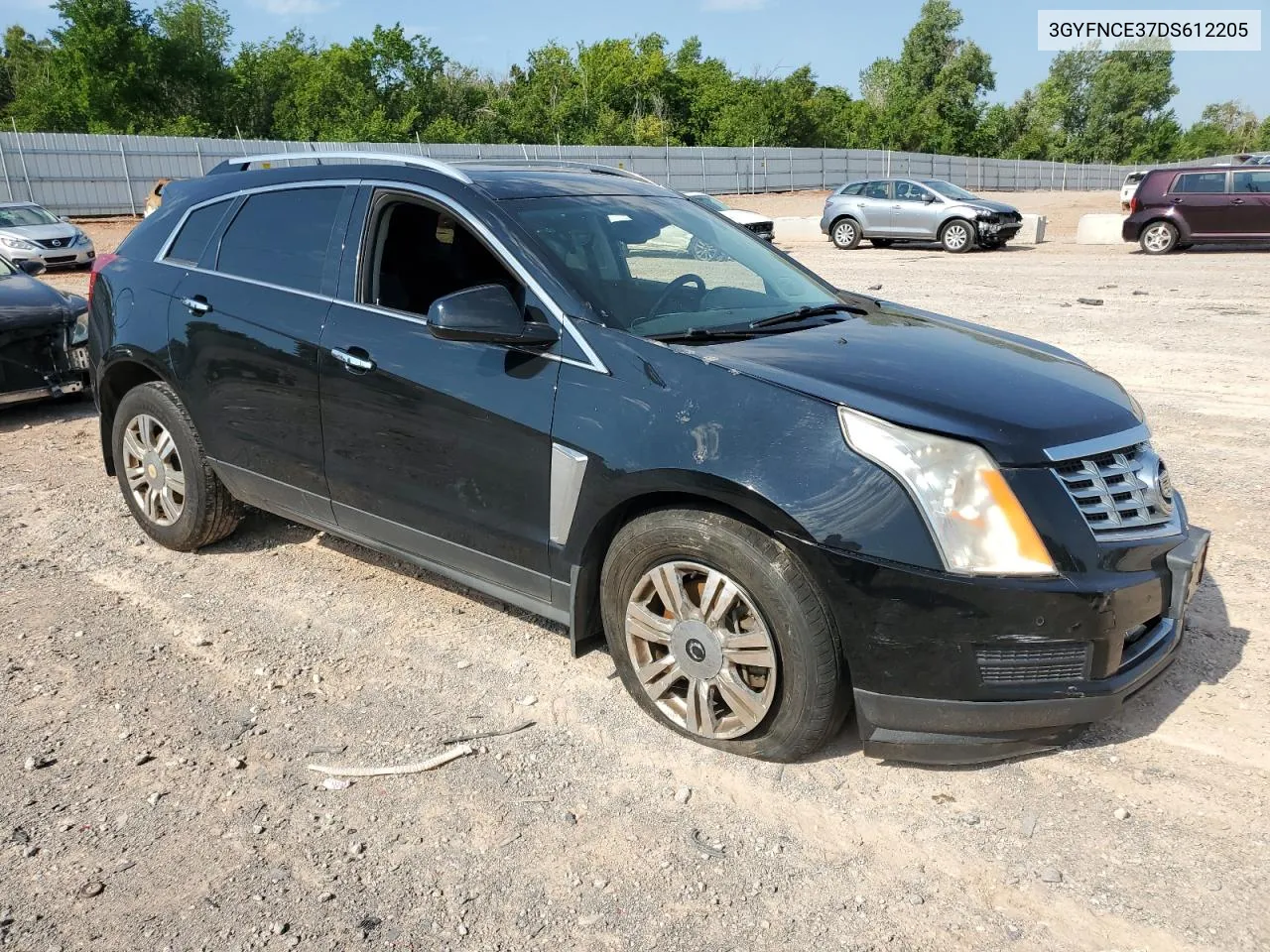 3GYFNCE37DS612205 2013 Cadillac Srx Luxury Collection