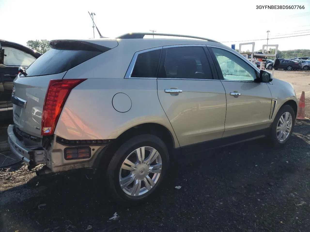 2013 Cadillac Srx VIN: 3GYFNBE38DS607766 Lot: 62130624