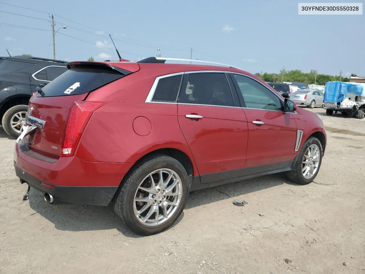 2013 Cadillac Srx Performance Collection VIN: 3GYFNDE30DS550328 Lot: 63958494