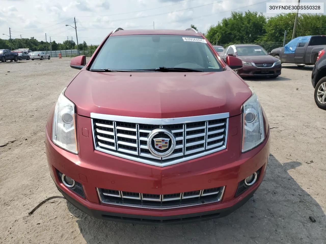 2013 Cadillac Srx Performance Collection VIN: 3GYFNDE30DS550328 Lot: 63958494