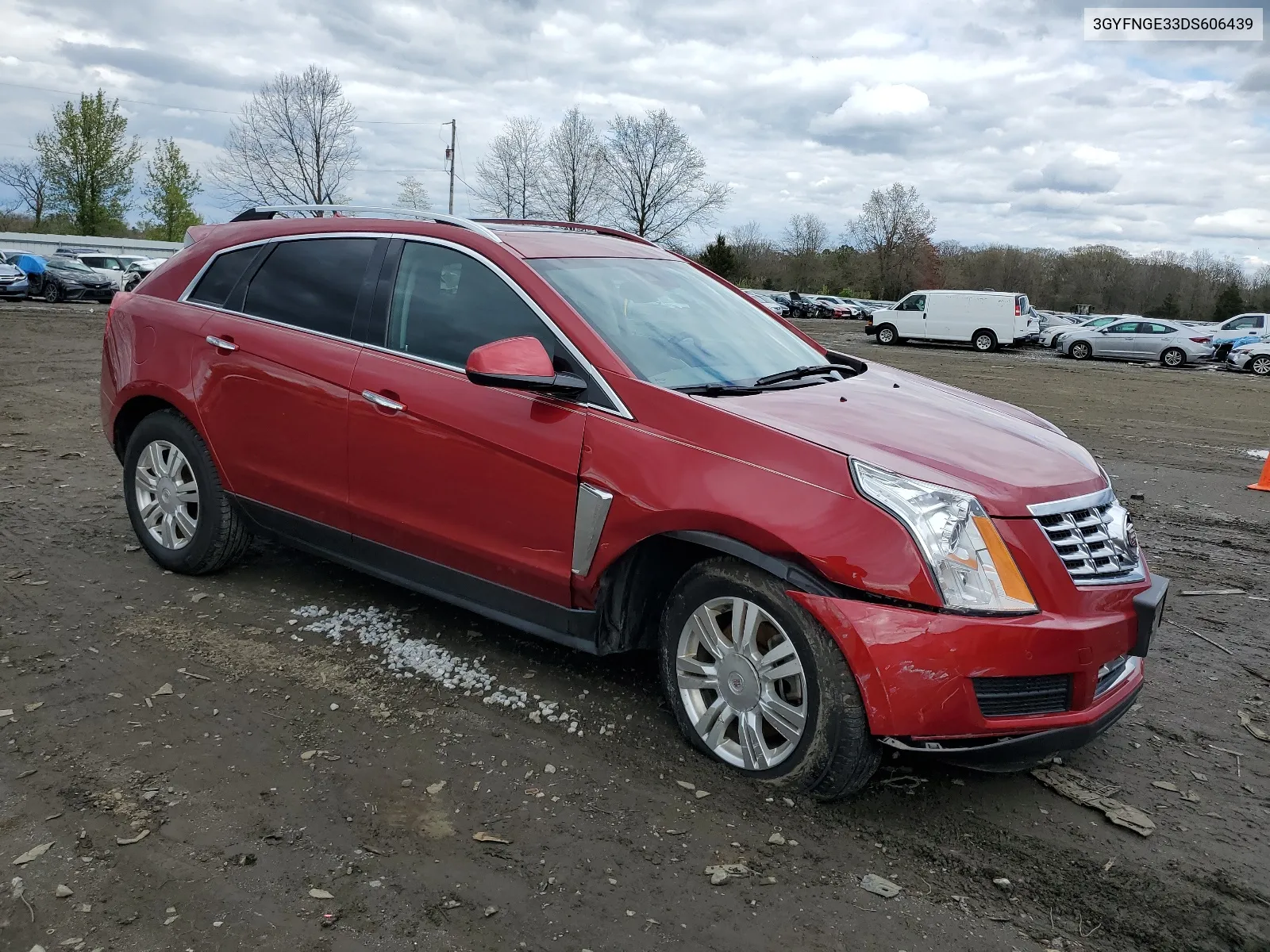 2013 Cadillac Srx Luxury Collection VIN: 3GYFNGE33DS606439 Lot: 64069204