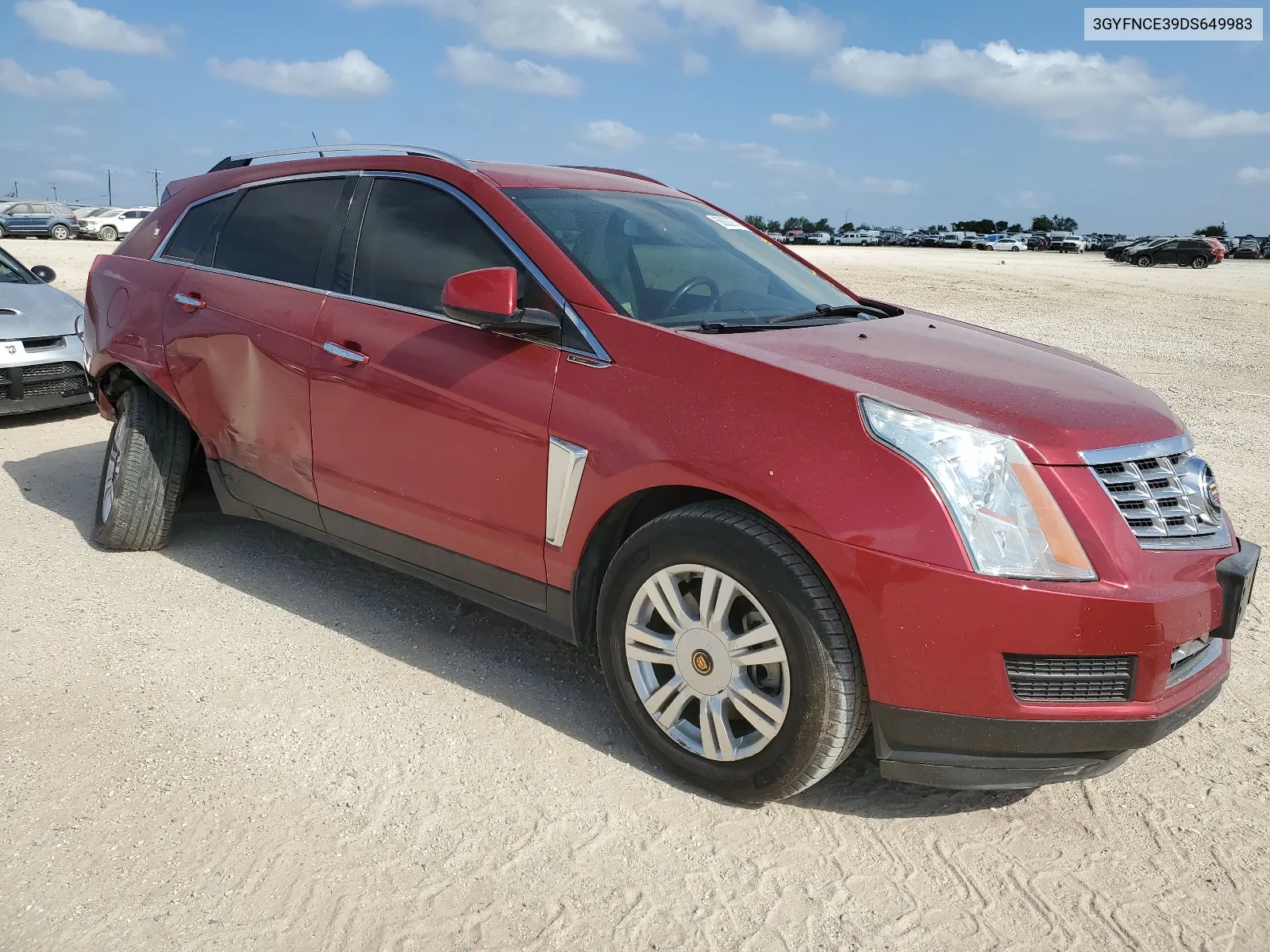 3GYFNCE39DS649983 2013 Cadillac Srx Luxury Collection