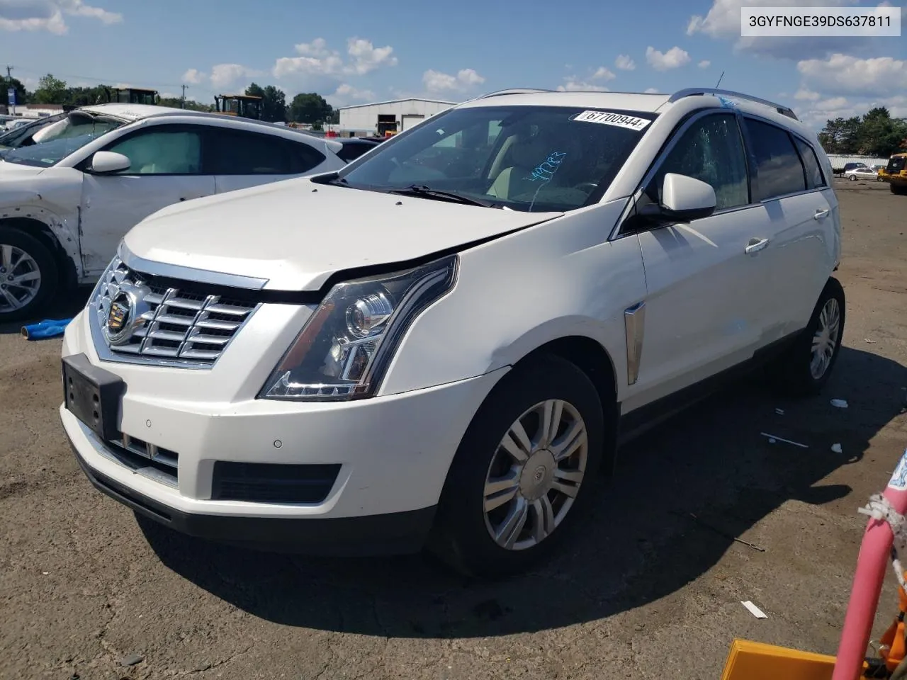 2013 Cadillac Srx Luxury Collection VIN: 3GYFNGE39DS637811 Lot: 67700944