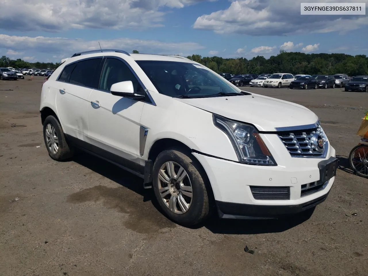 3GYFNGE39DS637811 2013 Cadillac Srx Luxury Collection