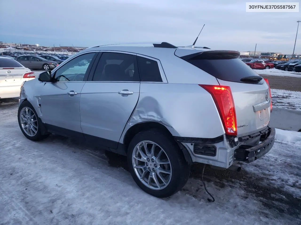 3GYFNJE37DS587567 2013 Cadillac Srx Premium Collection