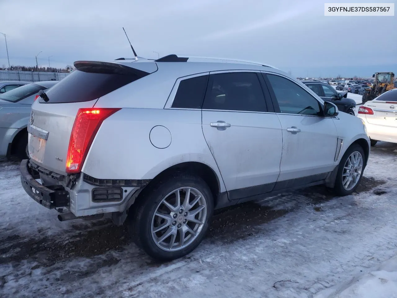 3GYFNJE37DS587567 2013 Cadillac Srx Premium Collection