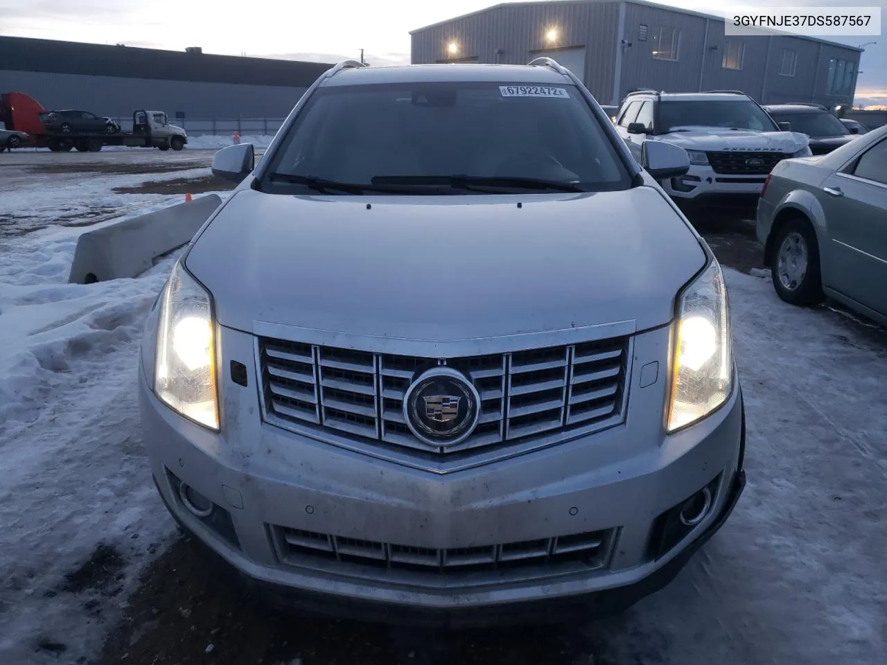 3GYFNJE37DS587567 2013 Cadillac Srx Premium Collection