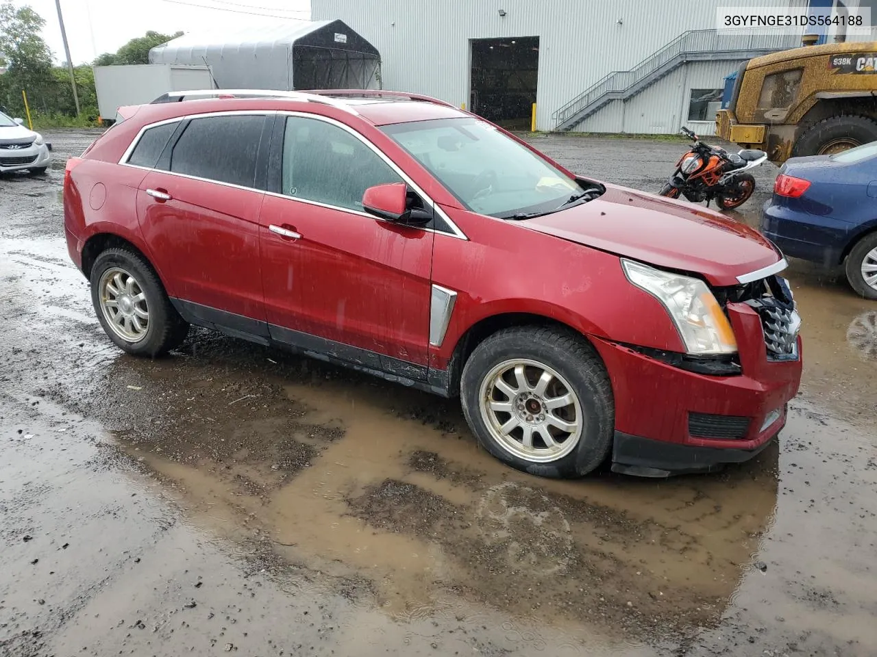 2013 Cadillac Srx Luxury Collection VIN: 3GYFNGE31DS564188 Lot: 68061724