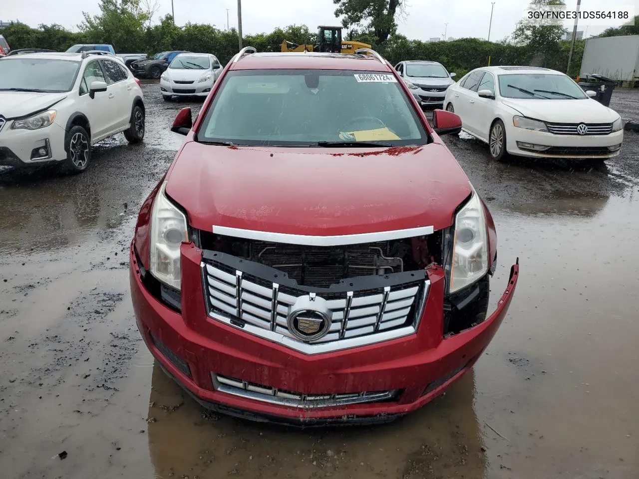 2013 Cadillac Srx Luxury Collection VIN: 3GYFNGE31DS564188 Lot: 68061724