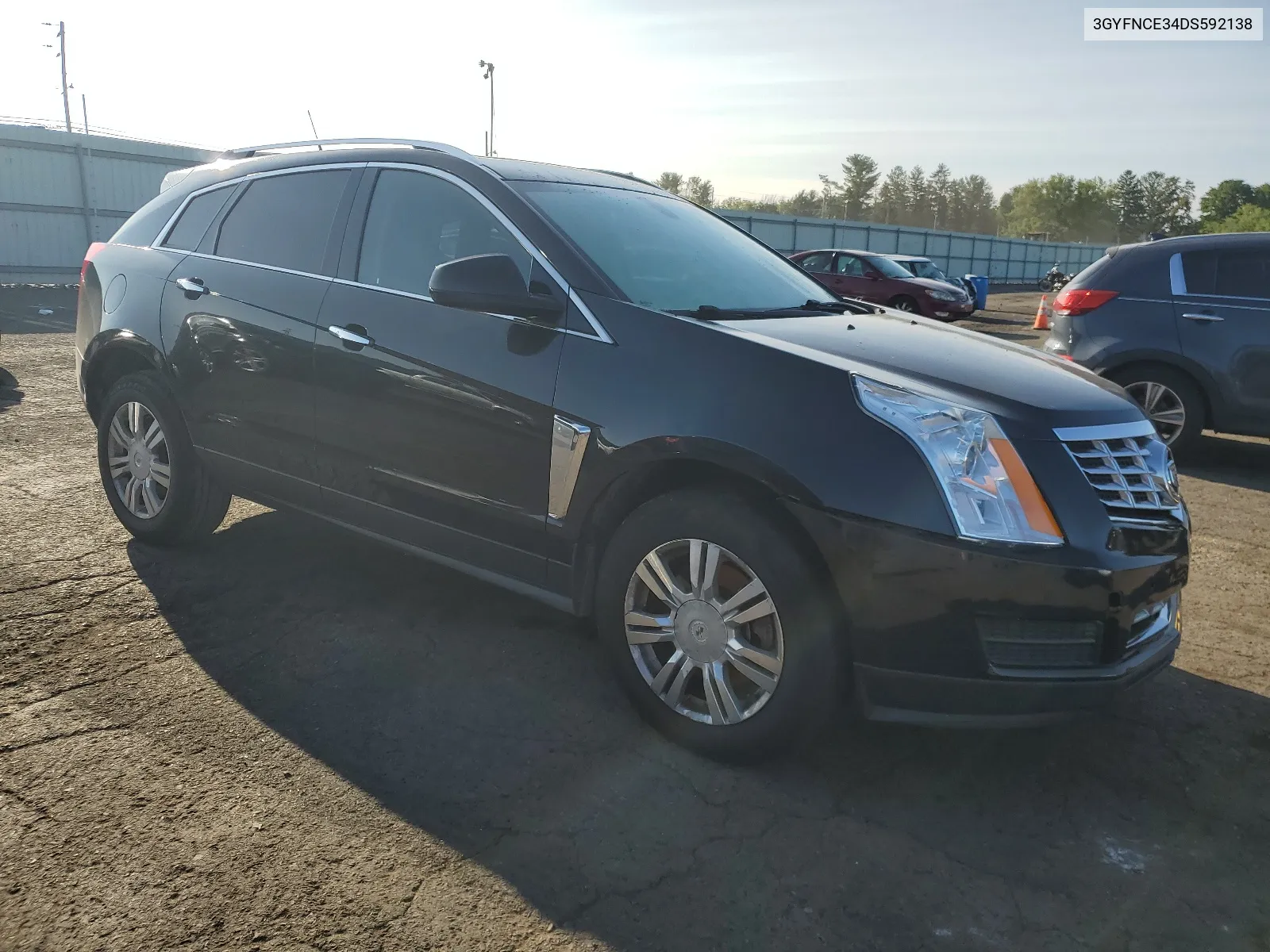 3GYFNCE34DS592138 2013 Cadillac Srx Luxury Collection