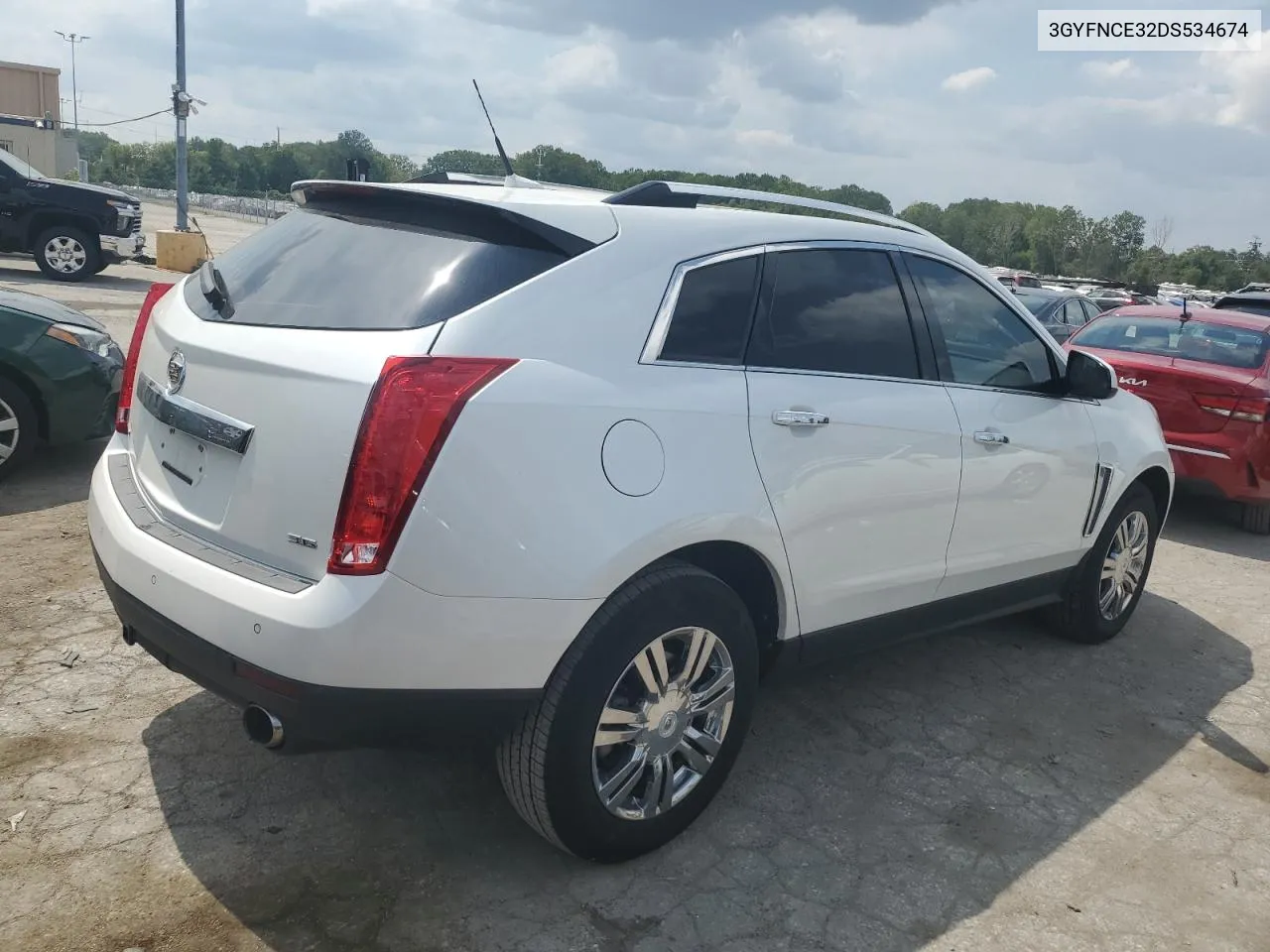 3GYFNCE32DS534674 2013 Cadillac Srx Luxury Collection