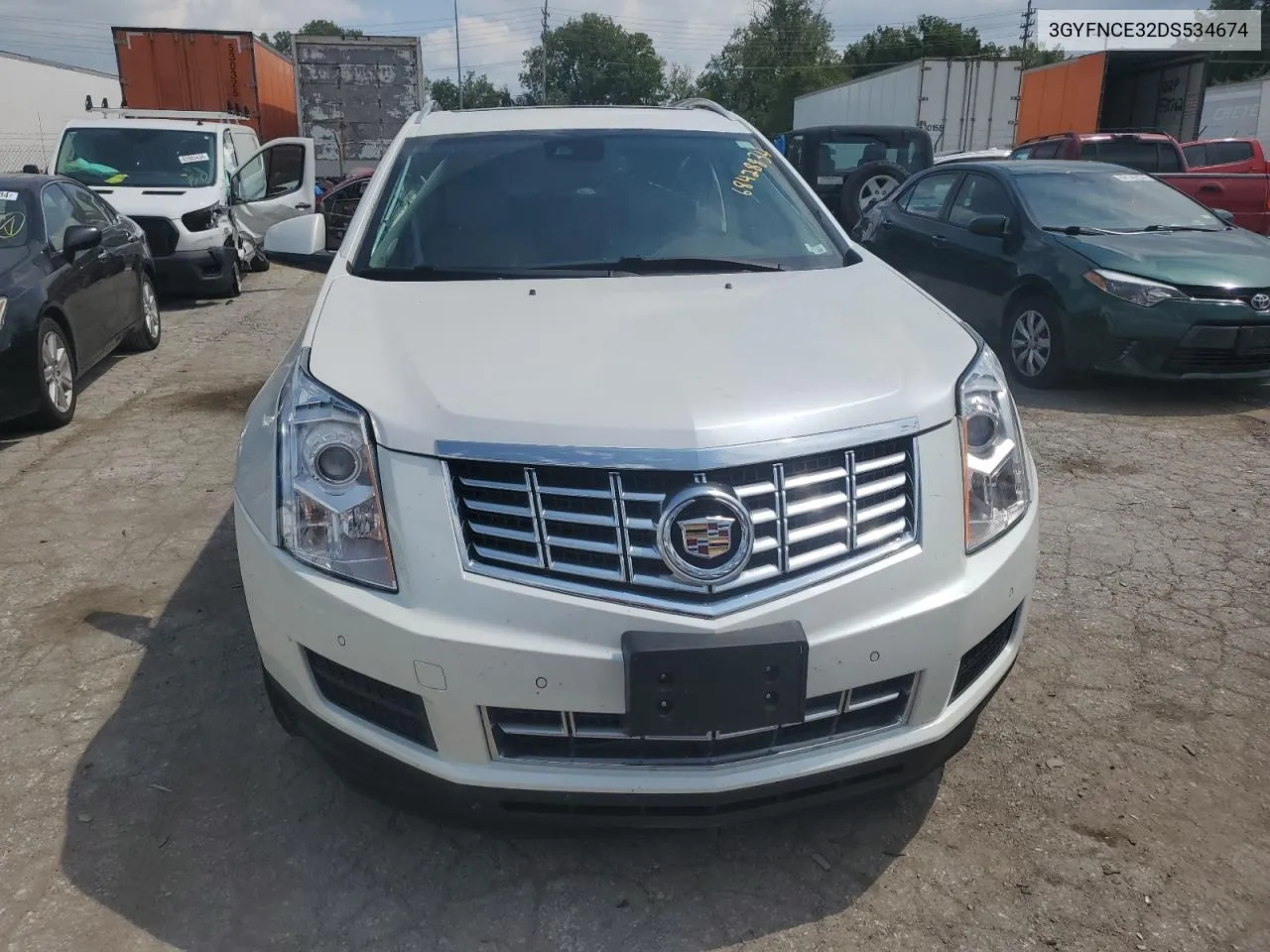 2013 Cadillac Srx Luxury Collection VIN: 3GYFNCE32DS534674 Lot: 68428834