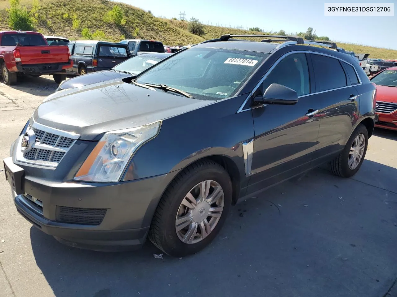 2013 Cadillac Srx Luxury Collection VIN: 3GYFNGE31DS512706 Lot: 68527014