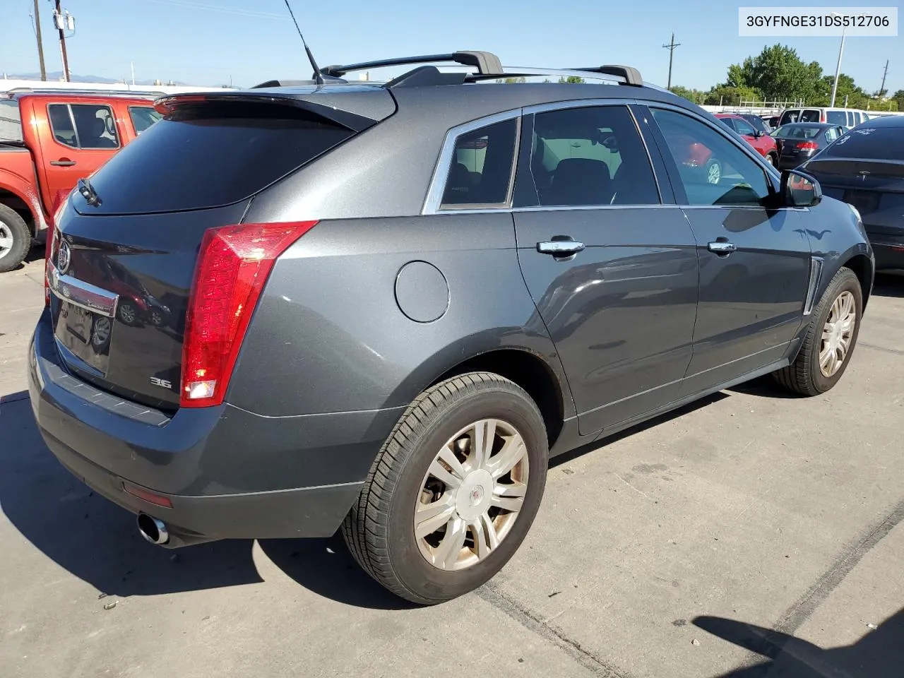 2013 Cadillac Srx Luxury Collection VIN: 3GYFNGE31DS512706 Lot: 68527014