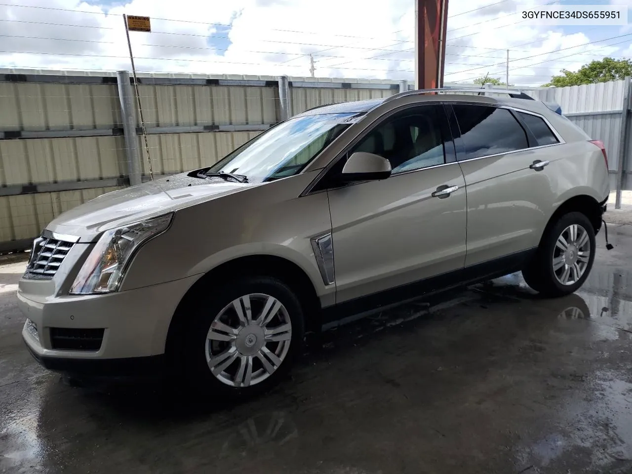 2013 Cadillac Srx Luxury Collection VIN: 3GYFNCE34DS655951 Lot: 68687324