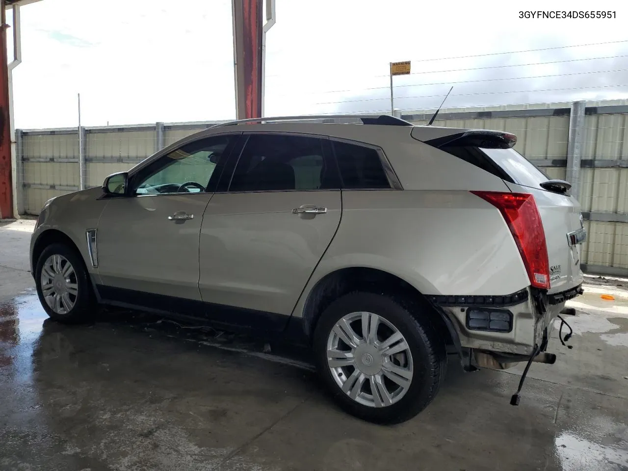 3GYFNCE34DS655951 2013 Cadillac Srx Luxury Collection