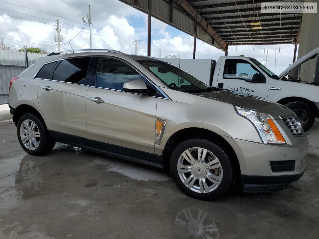 2013 Cadillac Srx Luxury Collection VIN: 3GYFNCE34DS655951 Lot: 68687324