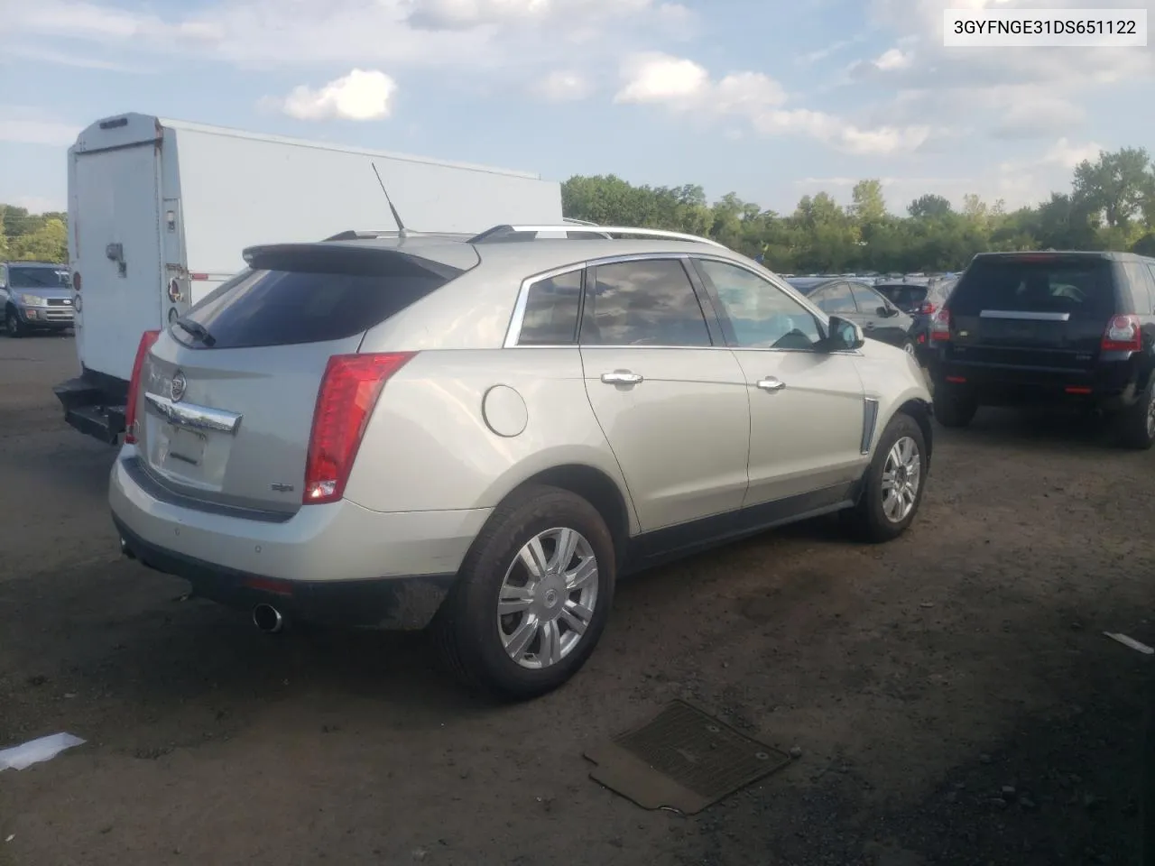 2013 Cadillac Srx Luxury Collection VIN: 3GYFNGE31DS651122 Lot: 68864584