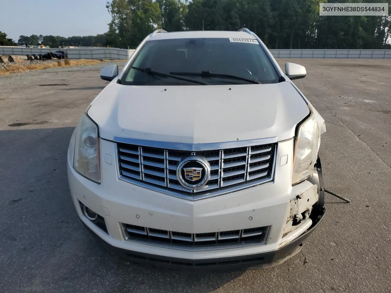 2013 Cadillac Srx Performance Collection VIN: 3GYFNHE38DS544834 Lot: 69422874