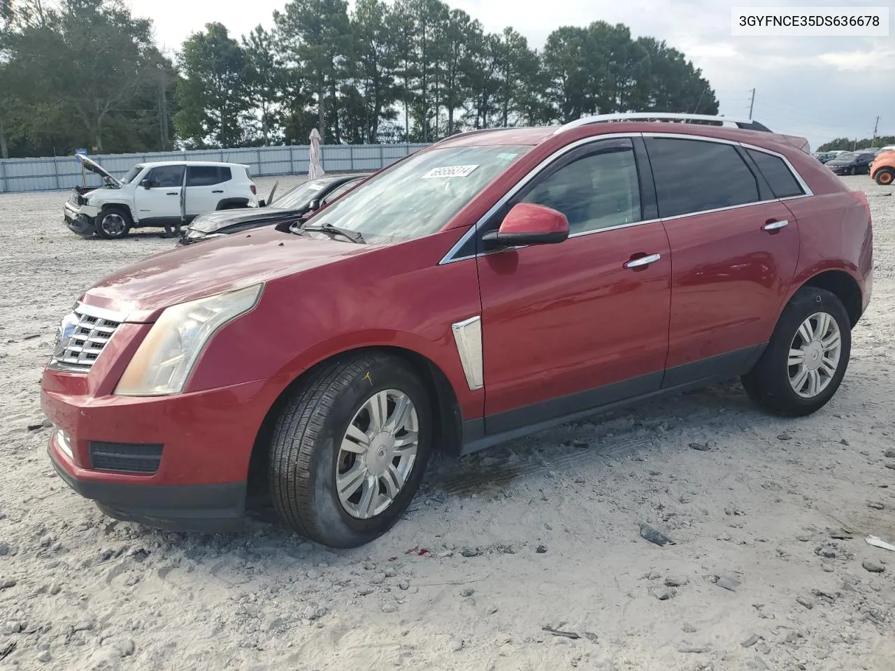 3GYFNCE35DS636678 2013 Cadillac Srx Luxury Collection