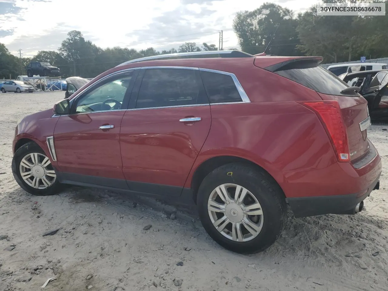 3GYFNCE35DS636678 2013 Cadillac Srx Luxury Collection