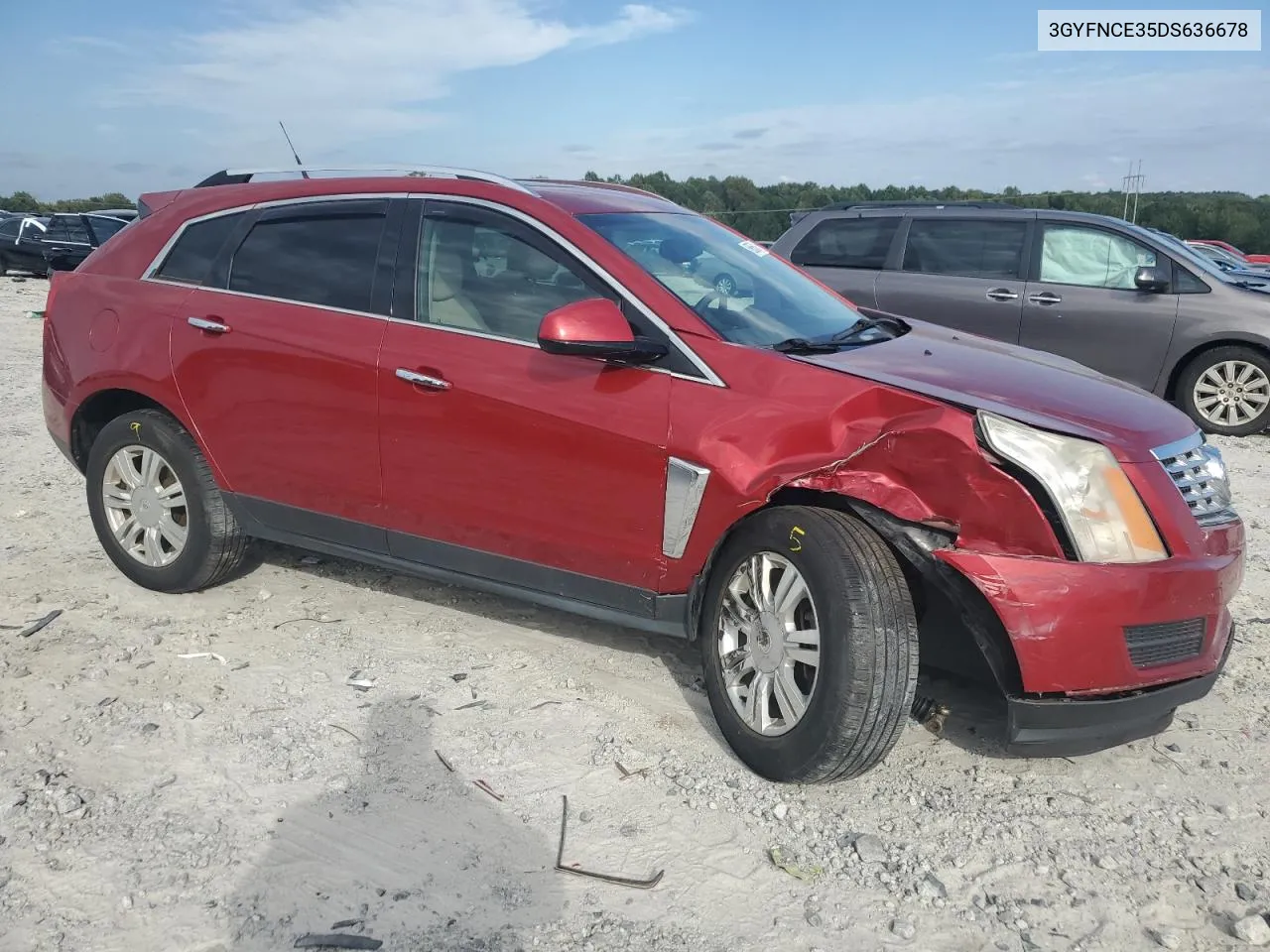 3GYFNCE35DS636678 2013 Cadillac Srx Luxury Collection