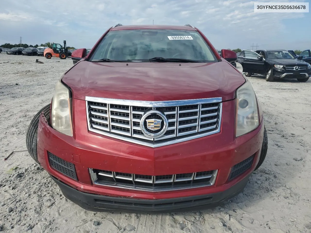 3GYFNCE35DS636678 2013 Cadillac Srx Luxury Collection