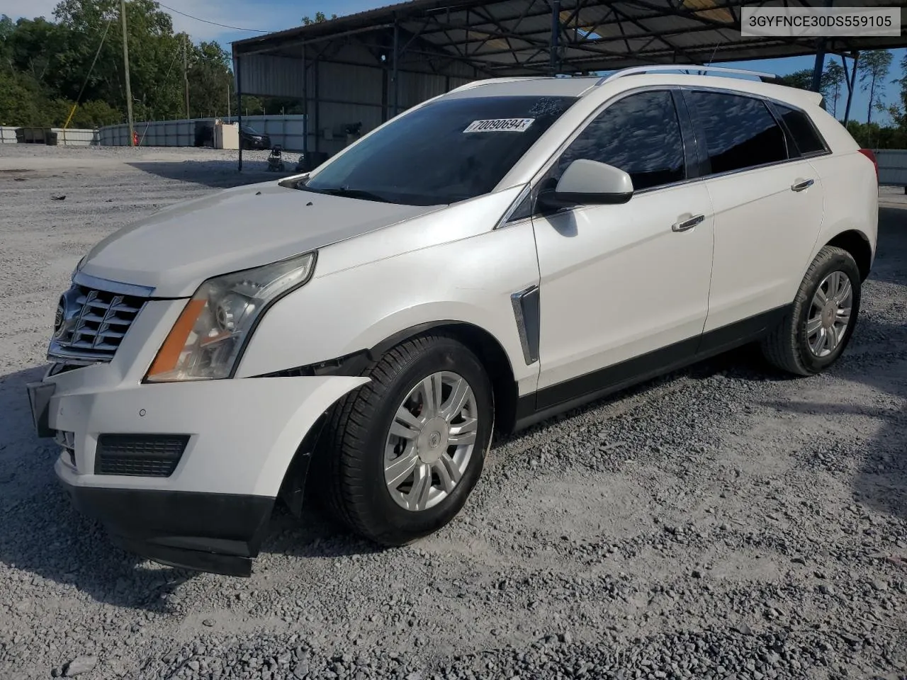 2013 Cadillac Srx Luxury Collection VIN: 3GYFNCE30DS559105 Lot: 70090694