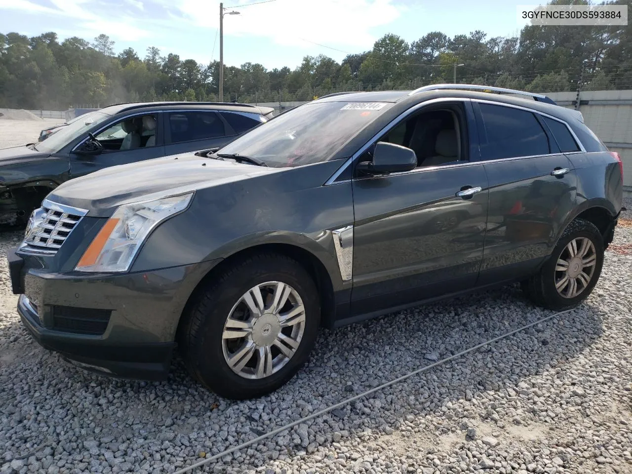 2013 Cadillac Srx Luxury Collection VIN: 3GYFNCE30DS593884 Lot: 70096744