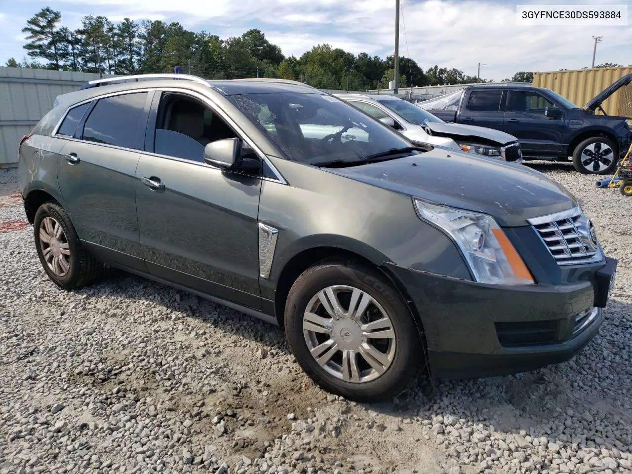 2013 Cadillac Srx Luxury Collection VIN: 3GYFNCE30DS593884 Lot: 70096744