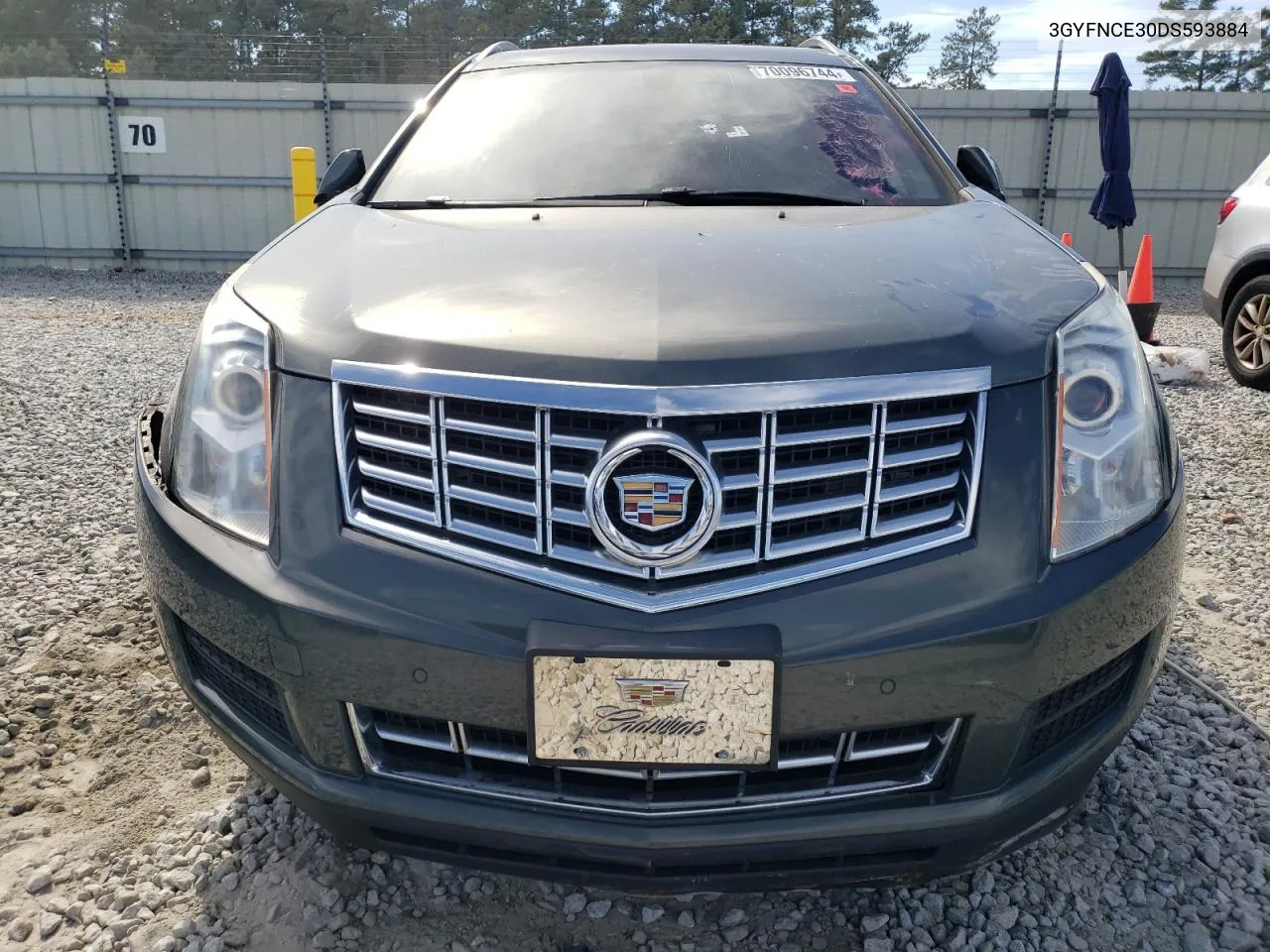 2013 Cadillac Srx Luxury Collection VIN: 3GYFNCE30DS593884 Lot: 70096744