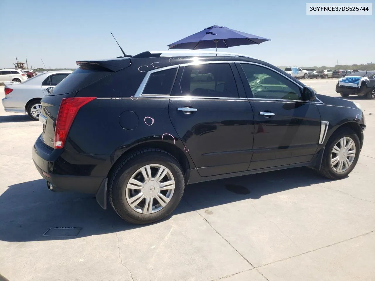 2013 Cadillac Srx Luxury Collection VIN: 3GYFNCE37DS525744 Lot: 70498534