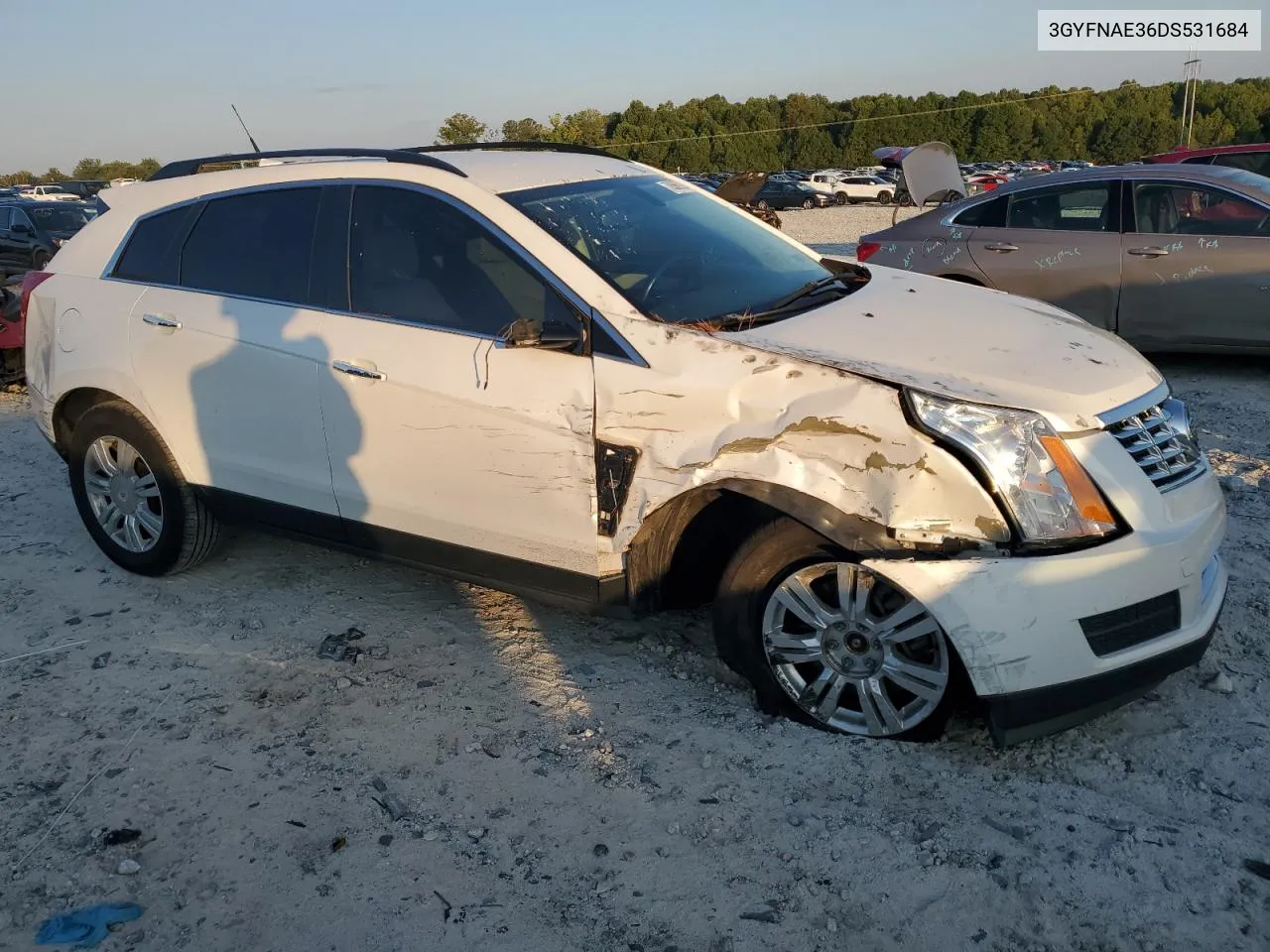 2013 Cadillac Srx VIN: 3GYFNAE36DS531684 Lot: 70569134