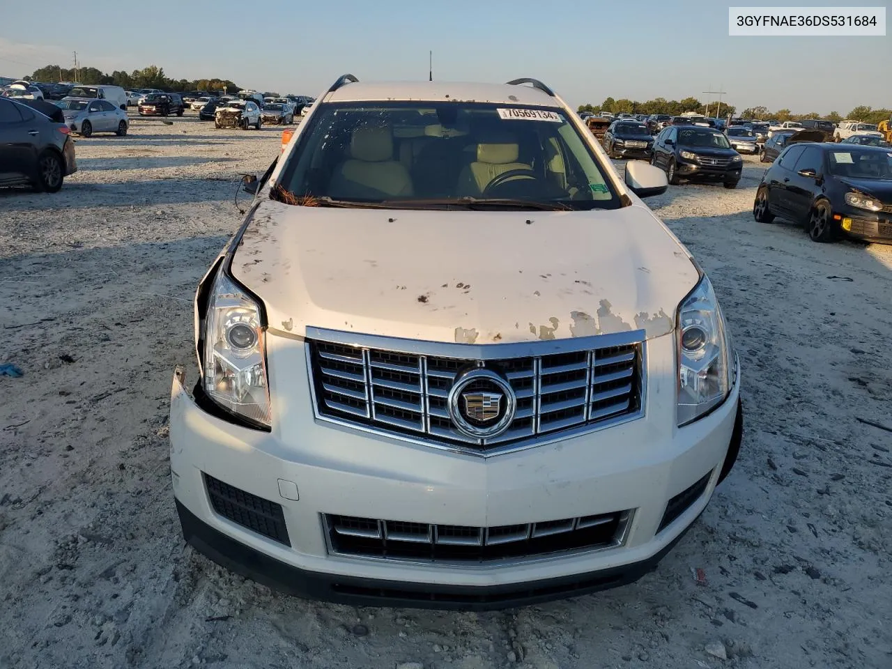 3GYFNAE36DS531684 2013 Cadillac Srx